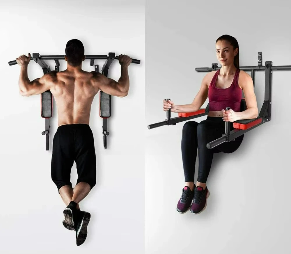 Home Bar And Gym - Multifunctional Wall Mounted Pull up Bar