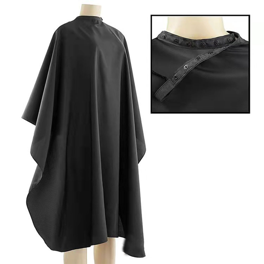 Home Barber - Black Hair Cutting Apron Non Irritating