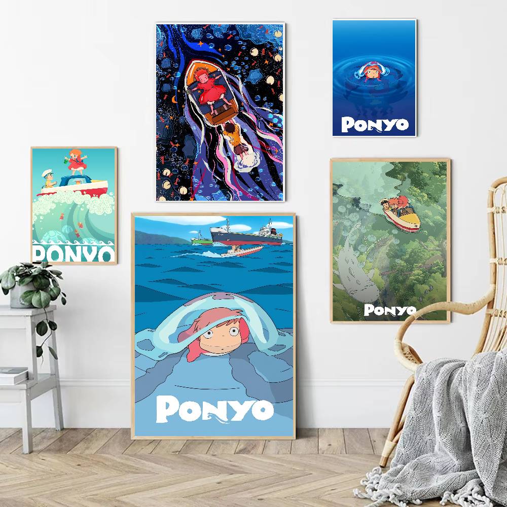 Anime Ponyo Anime Poster Wall  - đánh giá và giá Home Bar And Theater