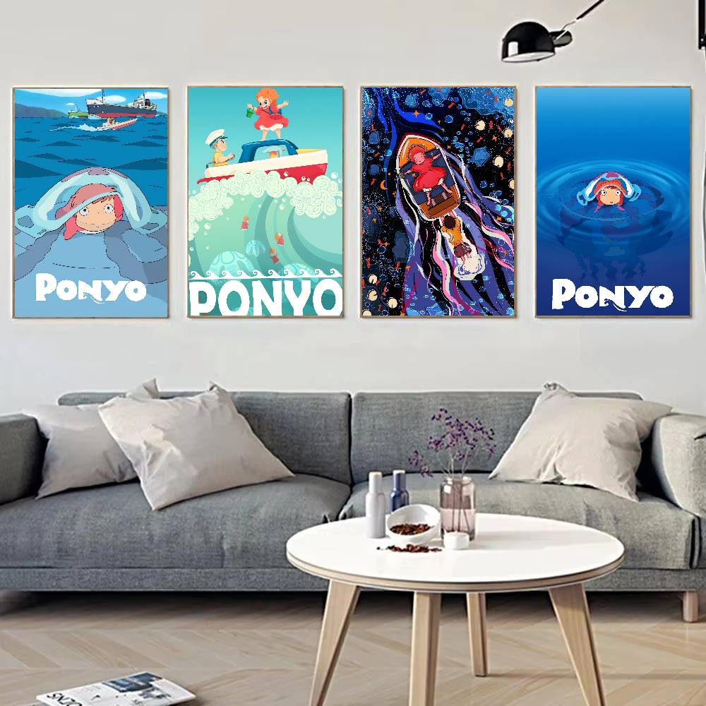 Anime Ponyo Anime Poster Wall  - đánh giá và giá Home Bar And Theater