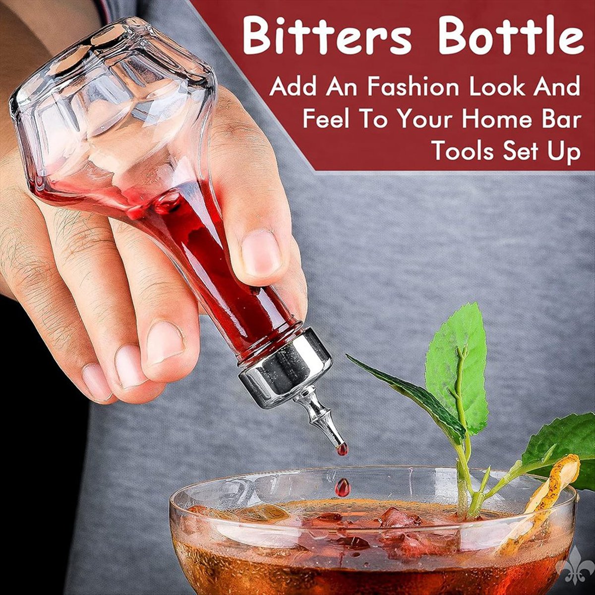 A75K 6 PCS Bitters Bottle Set  - đánh giá và giá Bitters Bottle Set