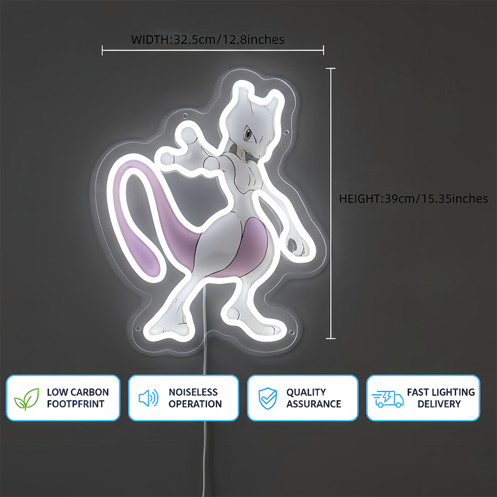 Custom Anime Pokemon Mewtwo Ac - đánh giá và giá Home Bar Shelf