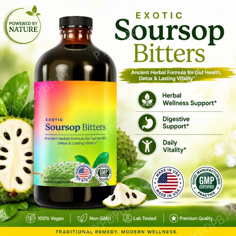 Exotic Soursop Bitters Herbal  - đánh giá và giá Bitters Bottle Set