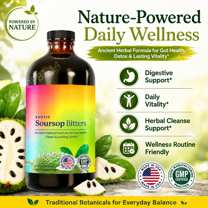 Exotic Soursop Bitters Herbal  - đánh giá và giá Bitters Bottle Set