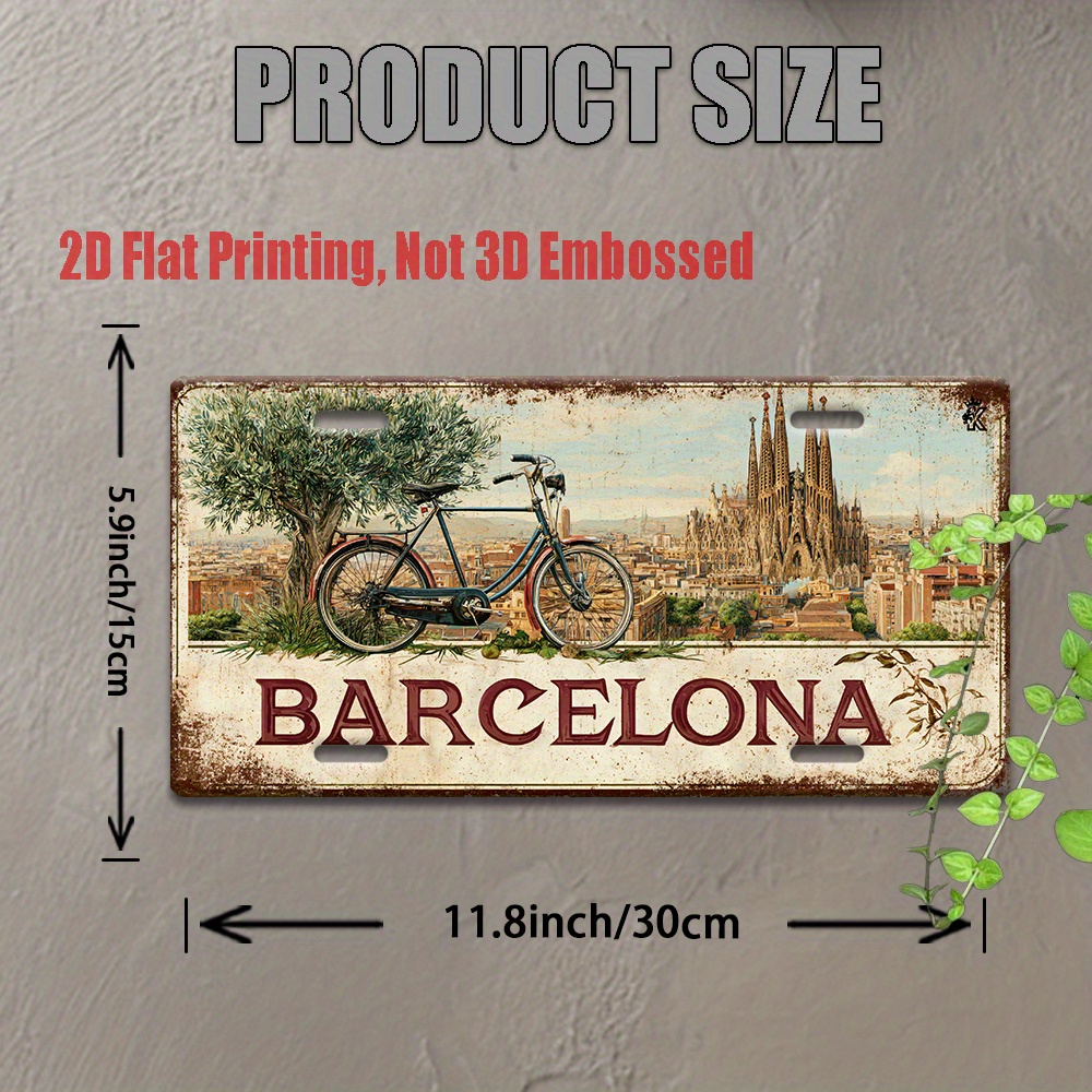2D Flat, 1 Piece Vintage Metal - đánh giá và giá Home Barcelona