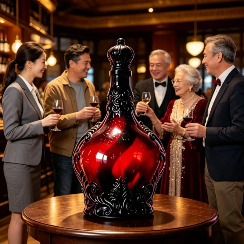 Ornate Embossed Crown Glass De - đánh giá và giá Home Bar Shelves