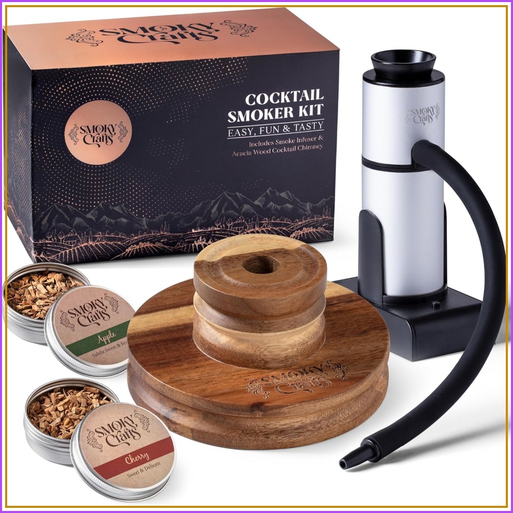 Whiskey Smoker Kit with Smoke  - đánh giá và giá Smoking Gun Kit