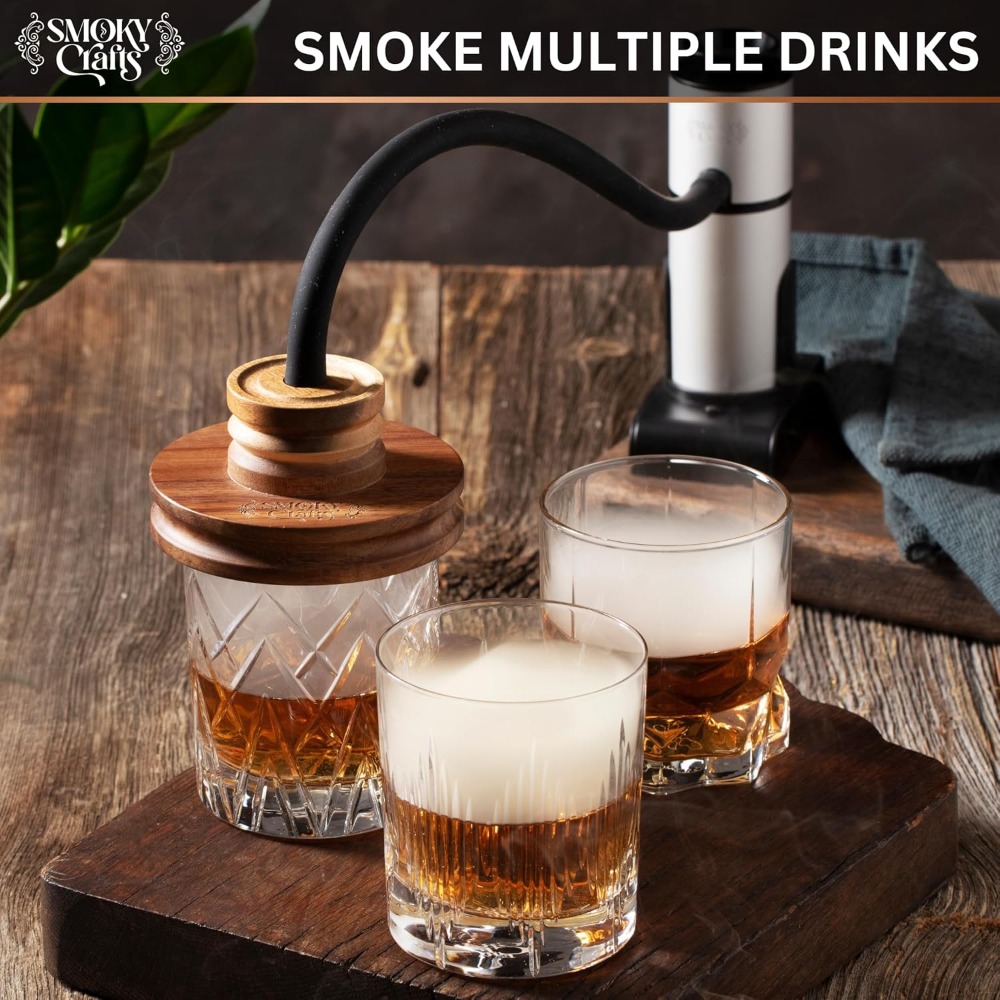 Whiskey Smoker Kit with Smoke  - đánh giá và giá Smoking Gun Kit