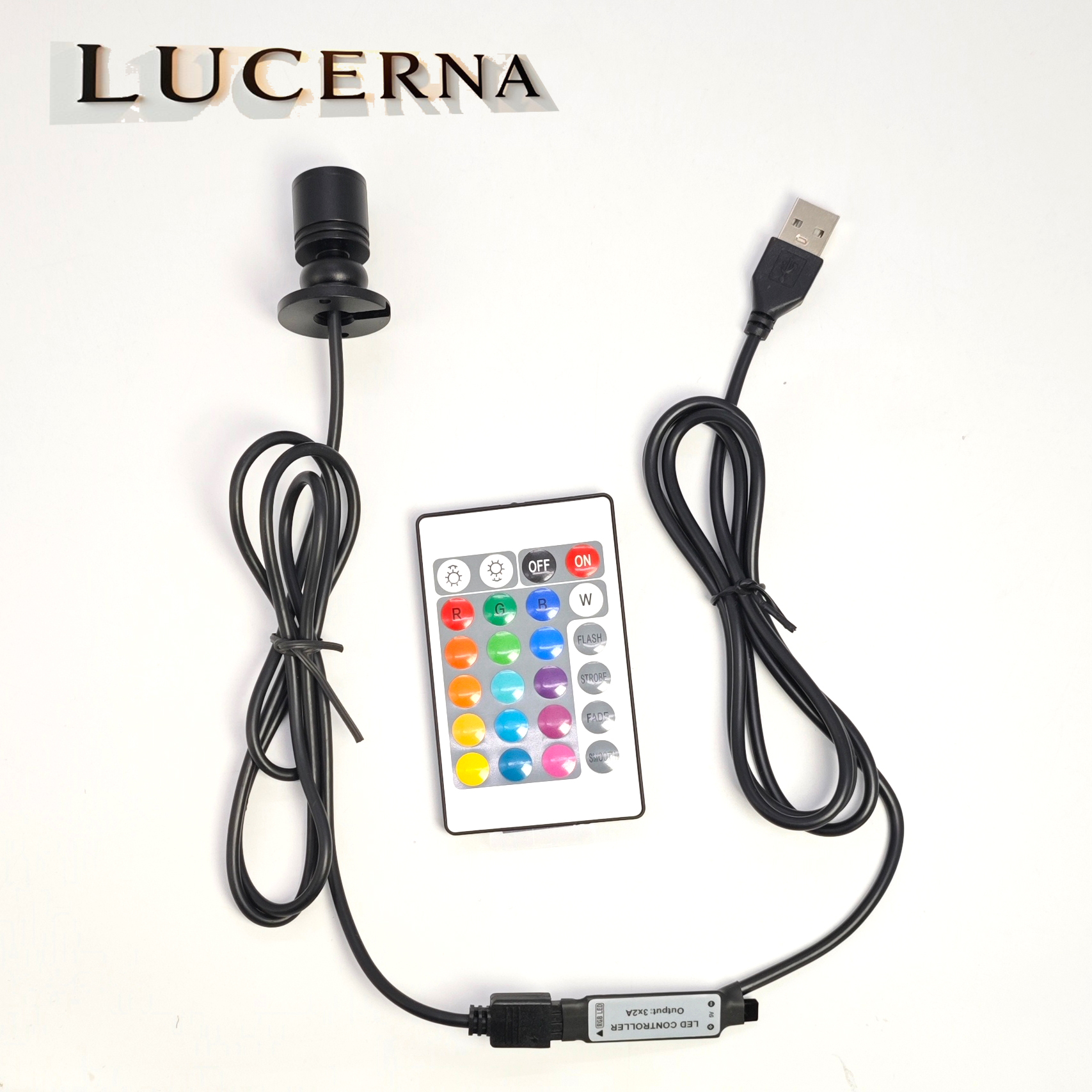 USB 5V RGB Mini LED Spotlight  - đánh giá và giá Home Bar And Counter