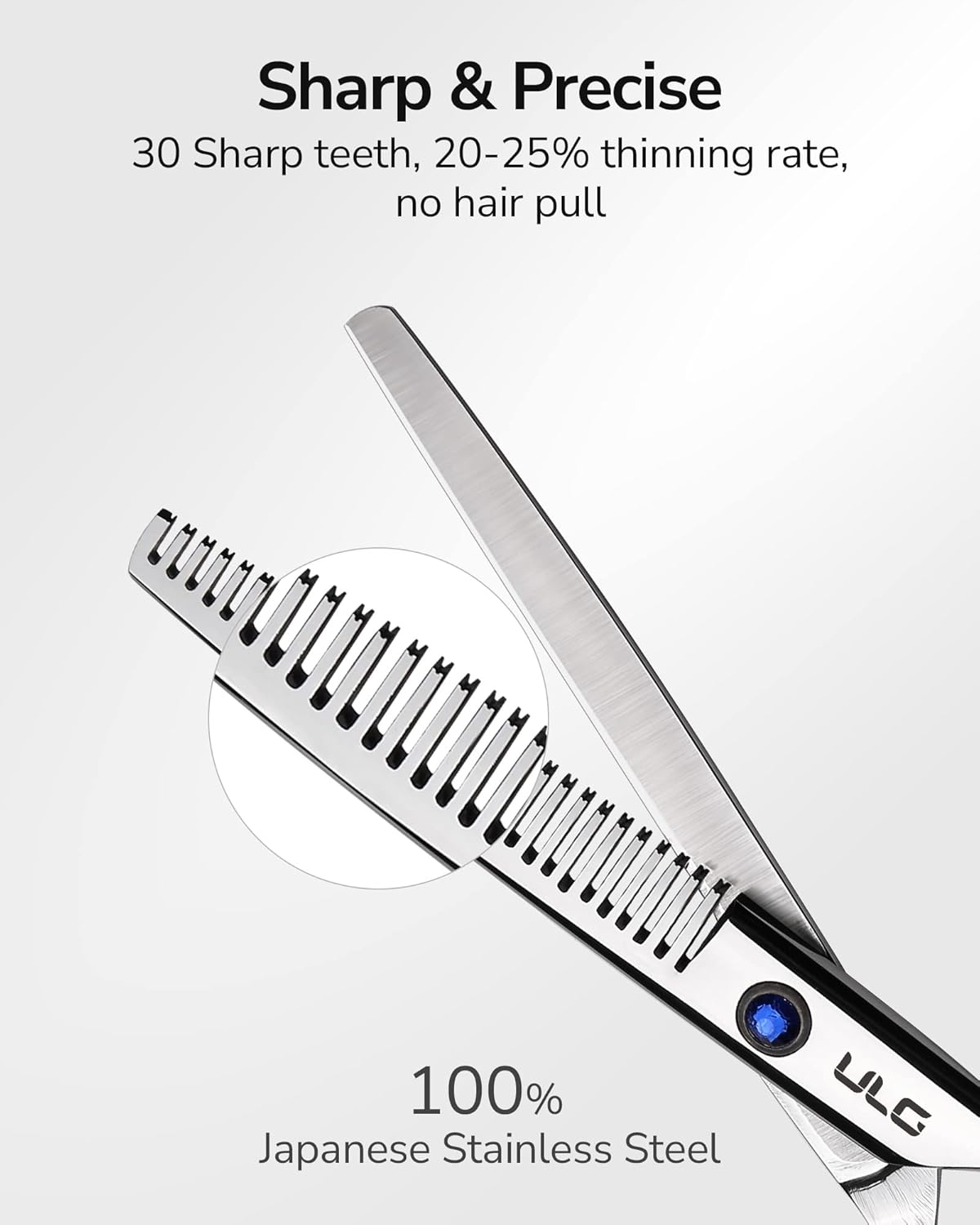 Hair Thinning Scissors Profess - đánh giá và giá Home Barber