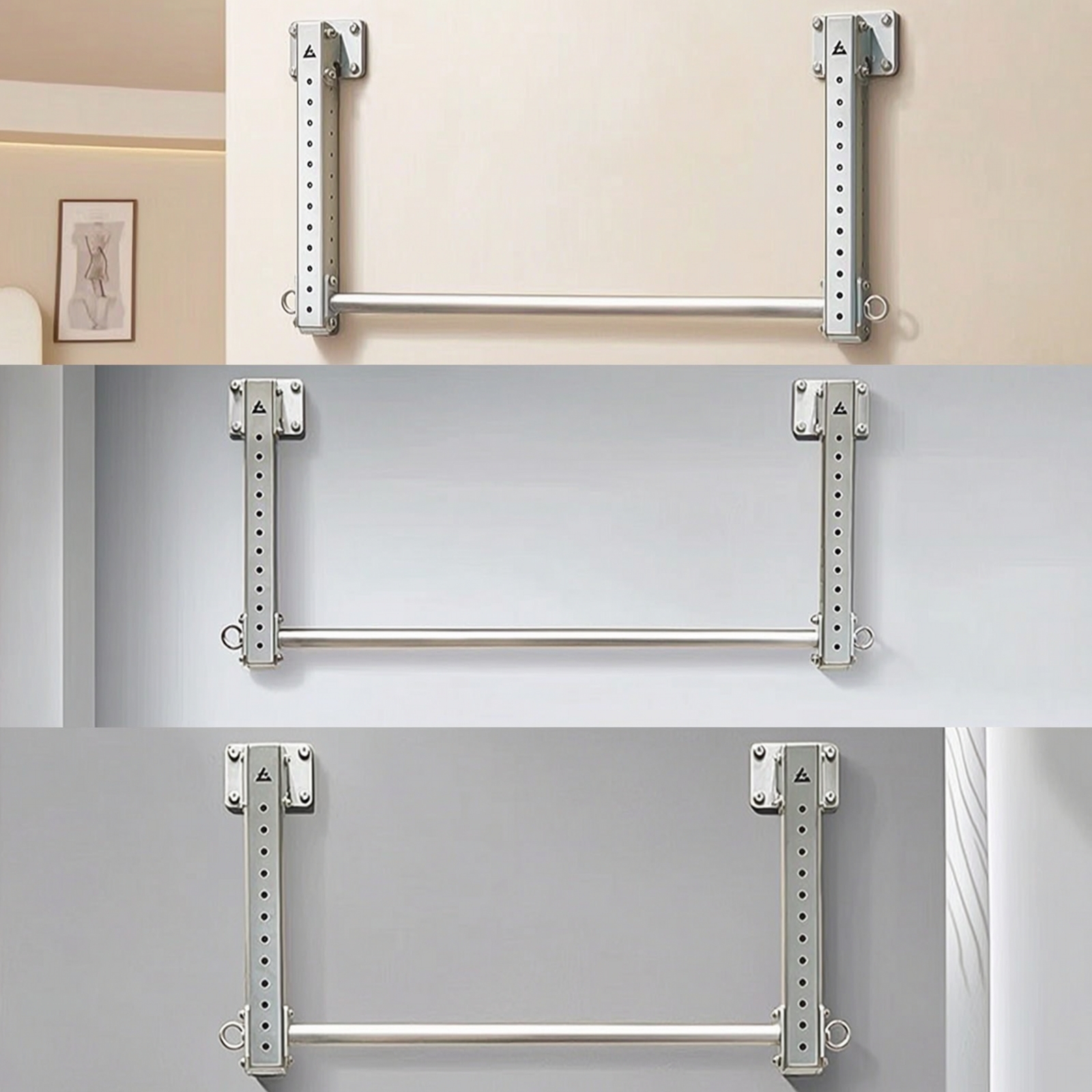 Pull-up Bar with Hanging Rings - đánh giá và giá Home Bar And Gym