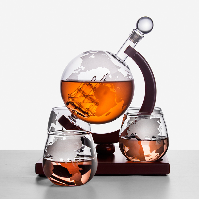 Globe Decanter Creative Glass  - đánh giá và giá Decanter Globe Set