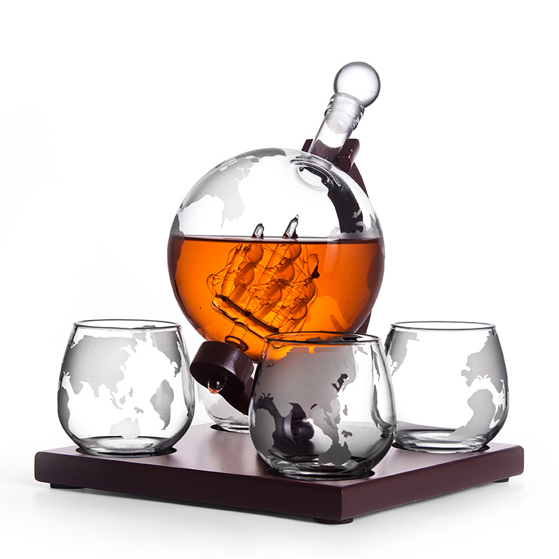 Globe Decanter Creative Glass  - đánh giá và giá Decanter Globe Set