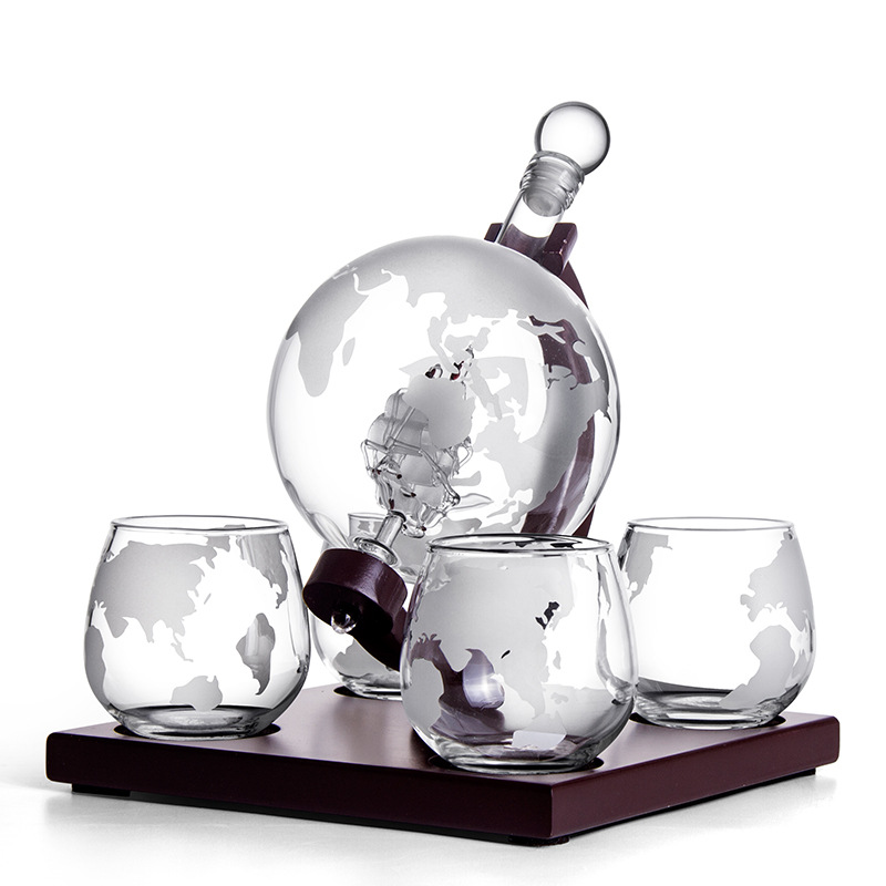 Globe Decanter Creative Glass  - đánh giá và giá Decanter Globe Set