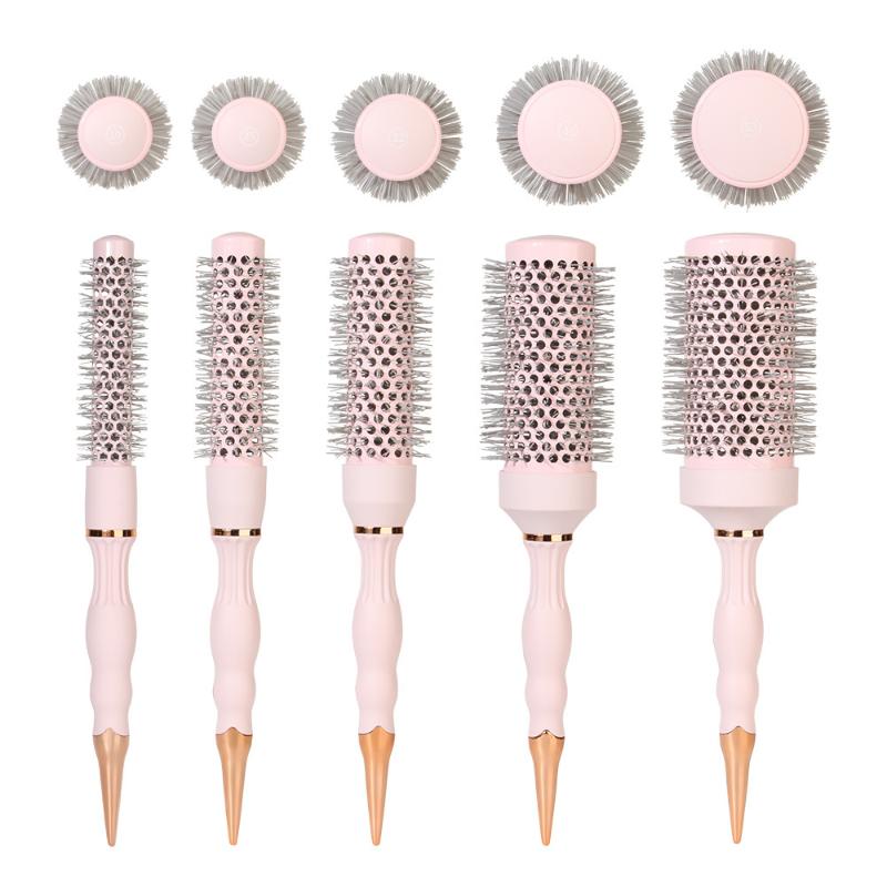 1PC Hair Curling Comb Brush Ro - đánh giá và giá Home Barber