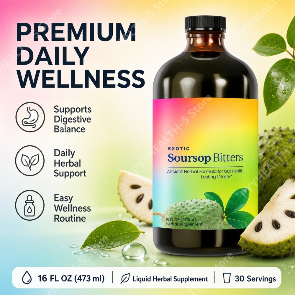 Herbal Soursop Bitters Liquid  - đánh giá và giá Bitters Bottle Set