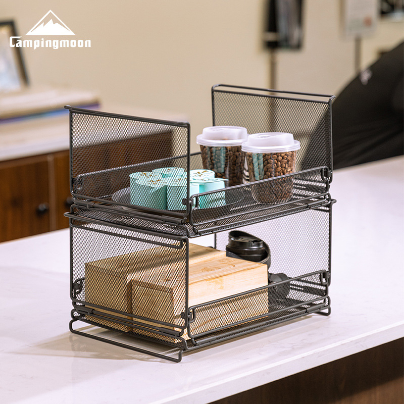 CAMPINGMOON CK-23BK Folding Ha - đánh giá và giá Home Bar Shelves