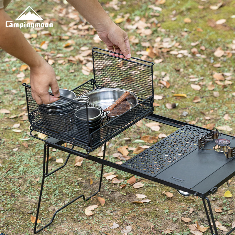CAMPINGMOON CK-23BK Folding Ha - đánh giá và giá Home Bar Shelves