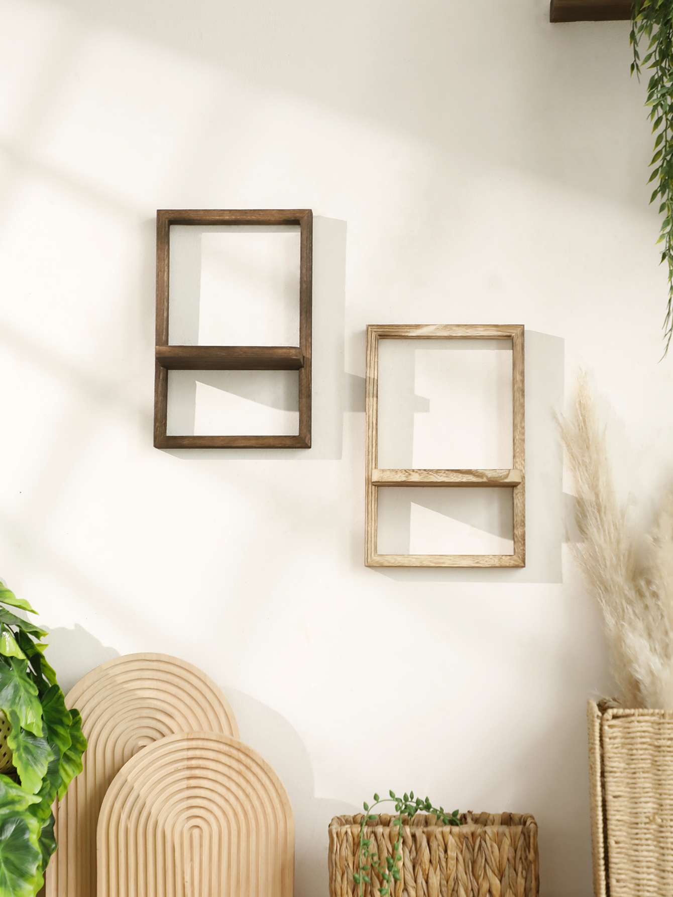 Wooden Display Shelf Floating  - đánh giá và giá Home Bar Shelf