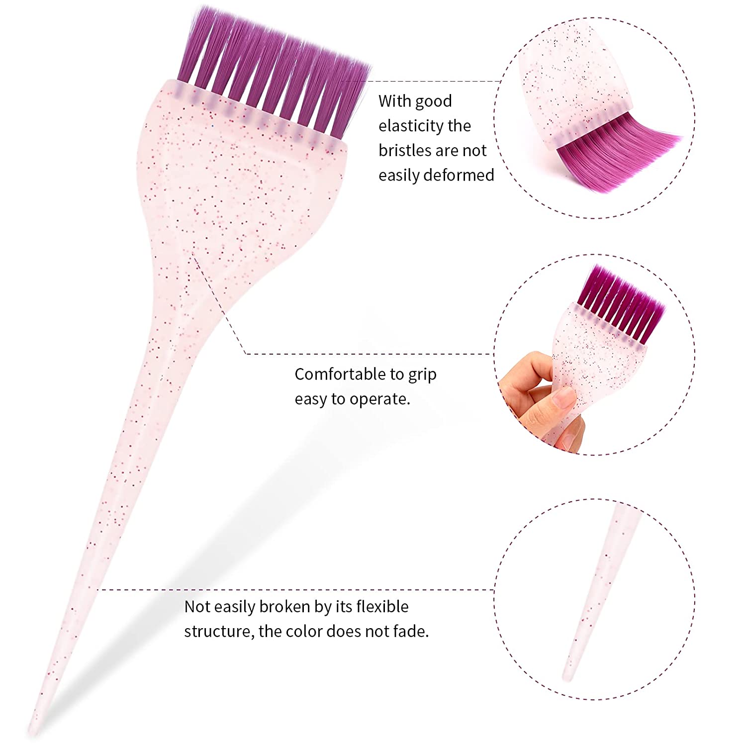 Professional Dye Hair Brush Sa - đánh giá và giá Home Barbershop
