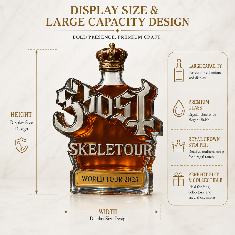 Ghost Skeletour World Tour 202 - đánh giá và giá Decanter Globe Set