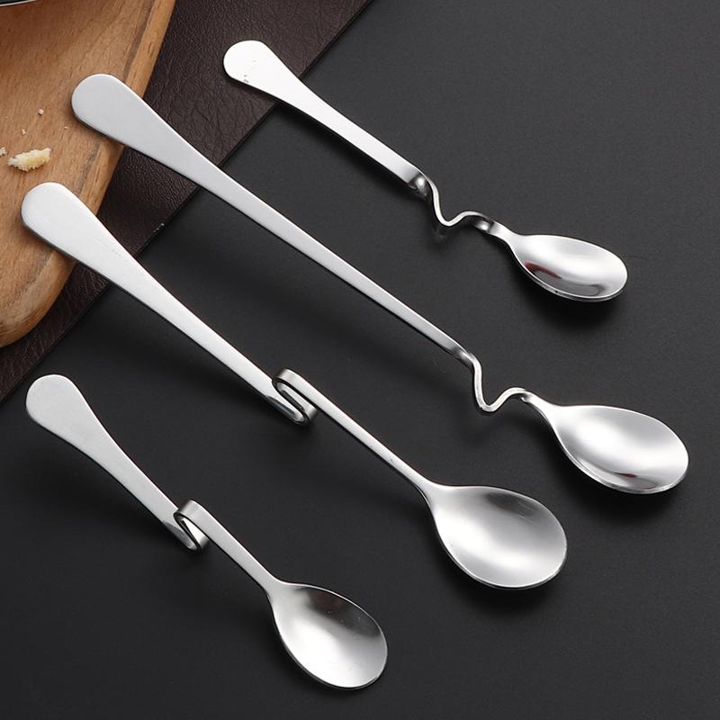 S-Shaped Twisted Handle Hangin - đánh giá và giá Bar Spoon Twisted