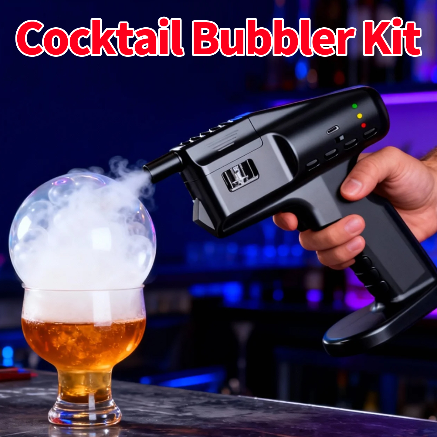 USB Rechargeable Cocktail Smok - đánh giá và giá Smoking Gun Kit