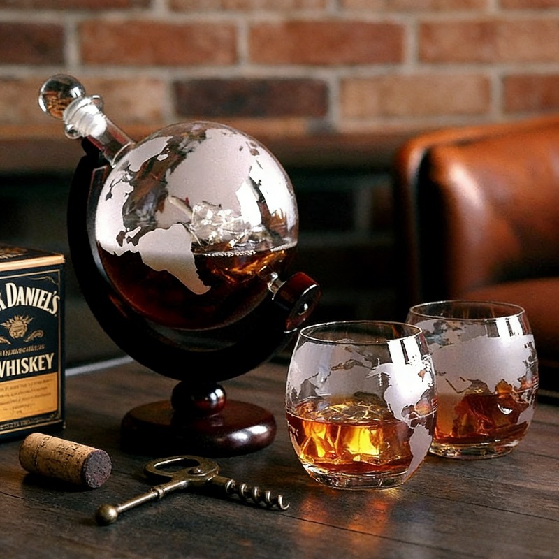 Creative Globe Decanter Set wi - đánh giá và giá Decanter Globe Set