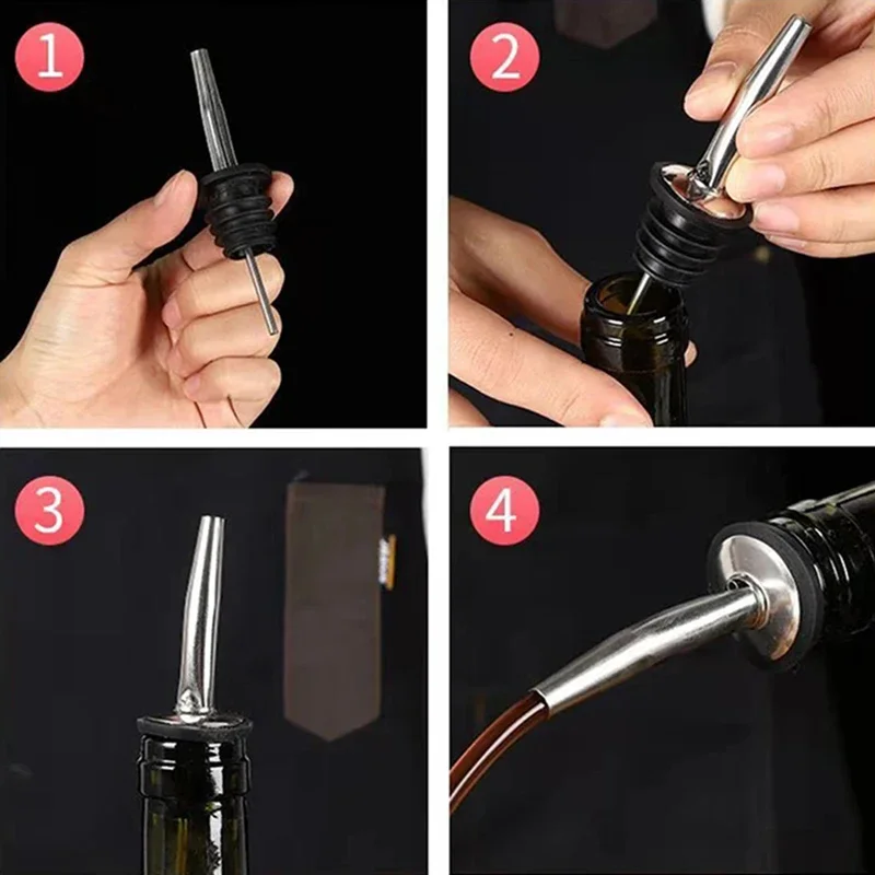 Stainless Steel Wine Pourer Ol - đánh giá và giá Speed Pourer Cap