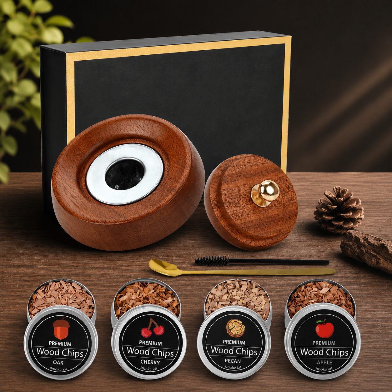 Whiskey Smoker Kit Cocktail Sm - đánh giá và giá Smoking Gun Kit