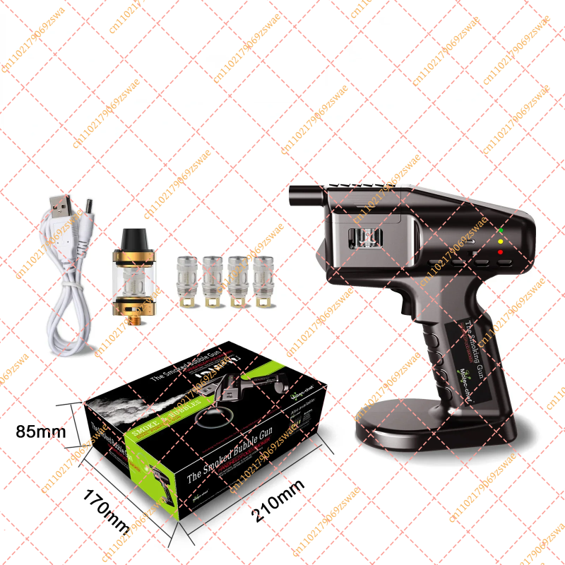 Smoke Bubble Gun for Cocktails - đánh giá và giá Smoking Gun Kit