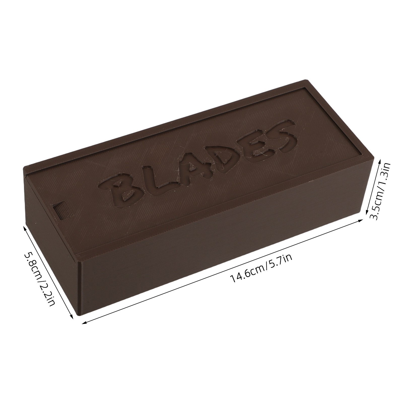 Plastic Brown Blade Storage Do - đánh giá và giá Home Barber