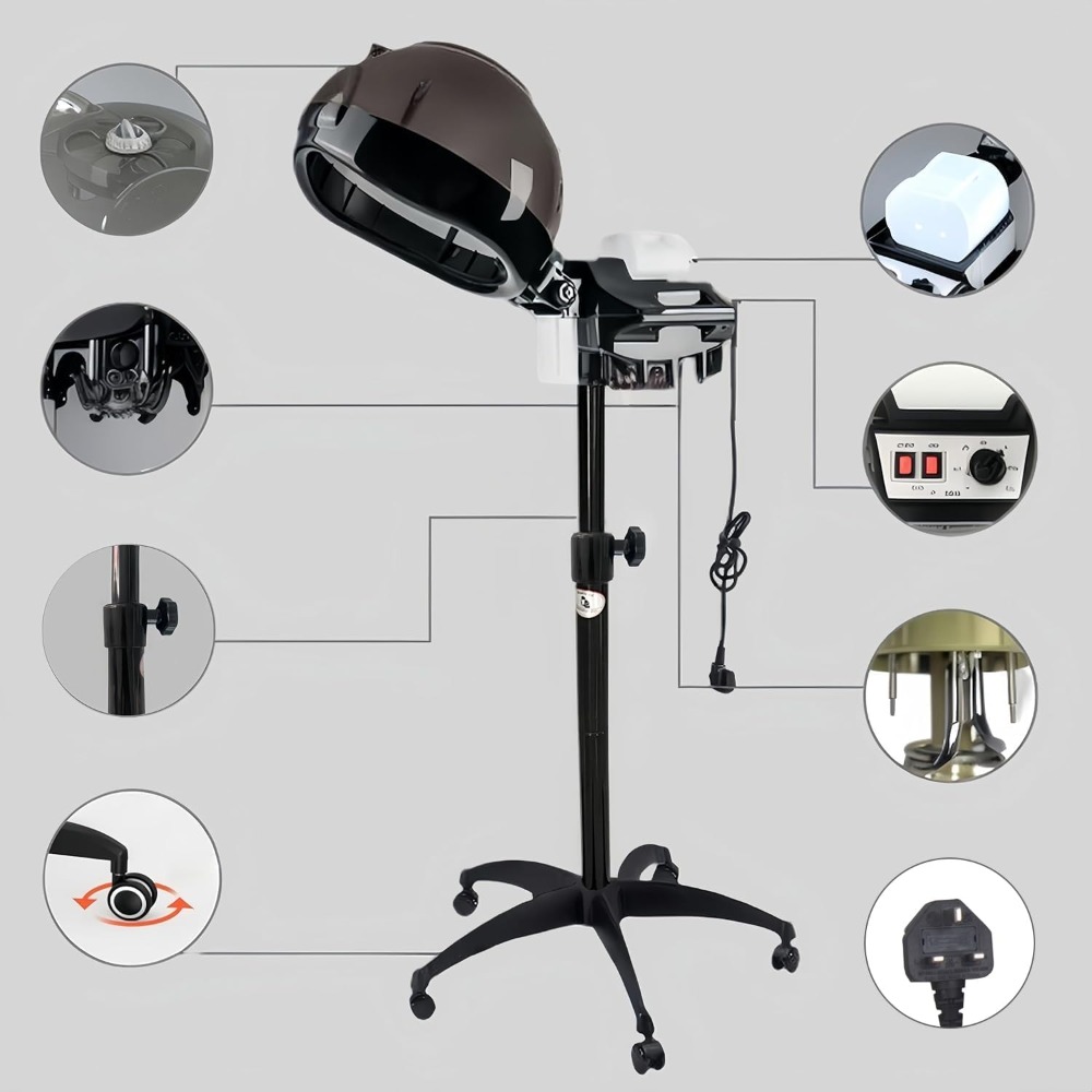 Professional Hooded Hair Steam - đánh giá và giá Home Barbershop