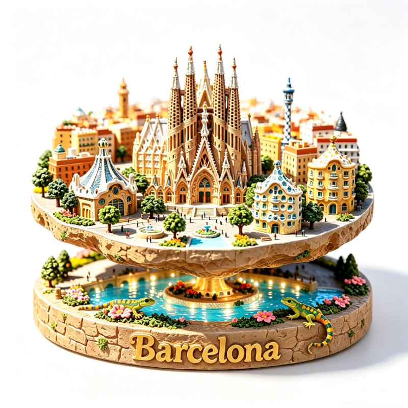 Spain Metal Fridge Magnets Bar - đánh giá và giá Home Barcelona