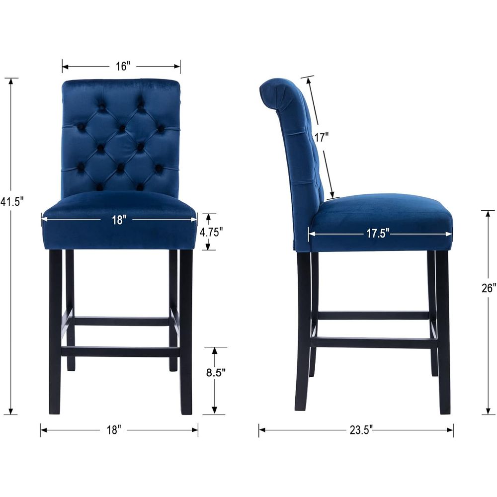 Pair of 26 Velvet-Padded Count - đánh giá và giá Home Bar And Counter